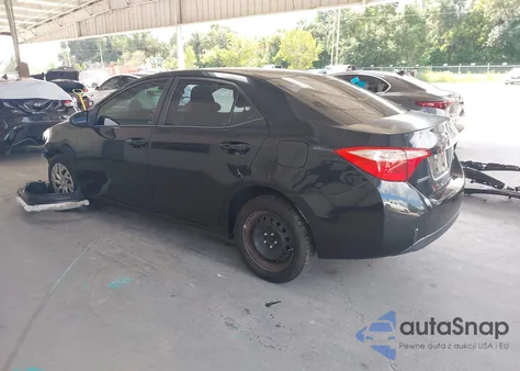 2017 Toyota Corolla Le z USA, uszkodzony, nr VIN 5YFBURHE2HP729538